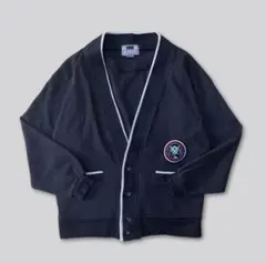 【海外古着】スウェットカーディガン ブラック