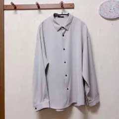 HARE ハレ 長袖シャツ 無地 グレーのサムネイル