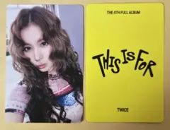 This is for サナ with muu トレカ THIS IS FOR TWICE トレカ サナ SANA｜Yahoo!フリマ（旧PayPayフリマ）