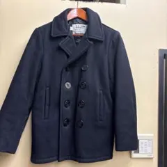 Schott U.S. 740N Pea Jacket ブラックのサムネイル