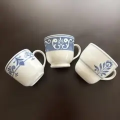 フェリシモ コーヒーカップ ポージーカップ デミタスカップ 3 個セット