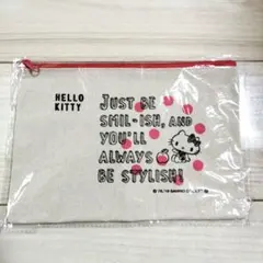 HELLO KITTY 　フラットポーチ