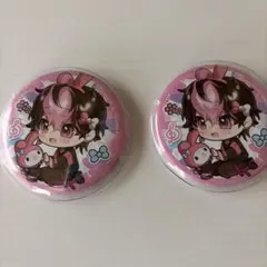 シクフォニ 雨乃こさめ LAN サンリオ 缶バッジ - メルカリ