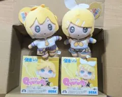 鏡音リン 鏡音レン きゅるみー ミニフィギュア 100均 ぬいぐるみ セット