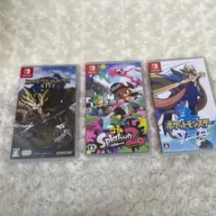 Nintendo Switch ソフト3枚セット