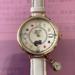 JAXIS 腕時計 猫モチーフ チャーム付き