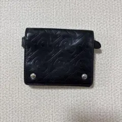 BURBERRY モノグラム 二つ折り財布 ブラックのサムネイル