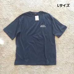 ★Dickies ネイビー Tシャツ Lサイズ　ディッキーズ