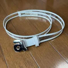 aRchiv 透明ホワイトベルト