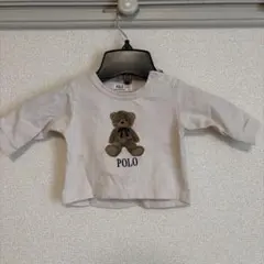 POLO Baby くまさん長袖Tシャツ 70cm