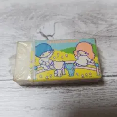 Sanrio　サンリオ　1976年　キキララ　リトルツインスターズ　消ゴム