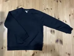 H&M ブラック ラウンドネック スウェット XS