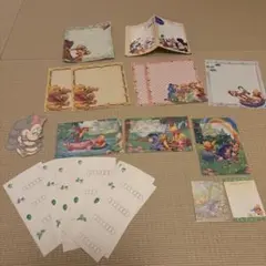 平成　レトロ　ディズニー レターセット くまのプーさん