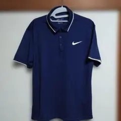 Nike DRI-FIT ネイビー ポロシャツ　大人気商品大特価