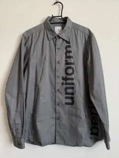 uniform experiment ｜長袖シャツ｜サイズ:2 ｜グレーのサムネイル