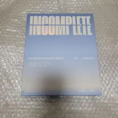 SEVENTEEN INCOMPLETE DVD セブチ