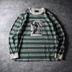 【スペシャル】STUSSY ローラ　ボロ　グランジ　L/SボーダーTシャツ