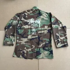 Stüssy カモ柄コーチジャケット - メルカリ