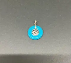 ターコイズ 龍ペンダントトップ