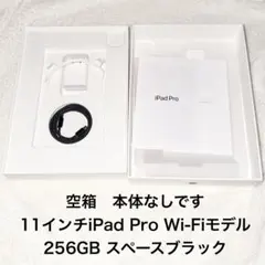 【空箱 本体なし】11インチ iPad Pro第6世代箱のみ 純正アクセサリー付