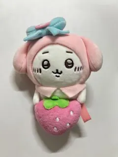 ちいかわ×マイメロ デスクトップから見守るひっかけぬいぐるみ