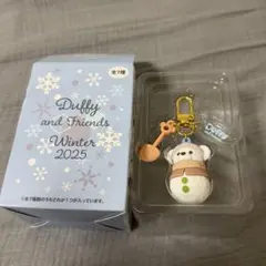 ダッフィー シークレットオブスノーウィーデイ 雪だるまチャーム