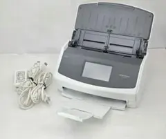 たまった書類を一気にスキャン 富士通 ScanSnap iX1500（白）使用少
