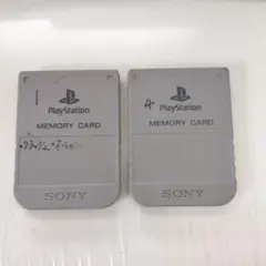 PlayStation メモリーカード 2個セット
