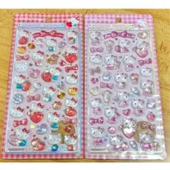 正規品 ボンボンドロップシール 第二段 ハローキティ 新品 サンリオ ピンク 赤