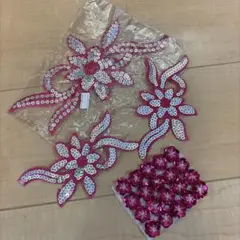 花モチーフ スパンコール おまとめ