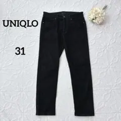 ユニクロ ウルトラストレッチジーンズ　321-447646 BLACK 31のサムネイル