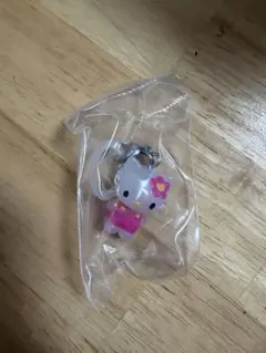 ハローキティ めじるしアクセサリー ガチャ カプセルトイ お花