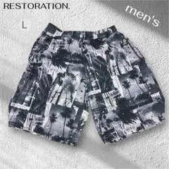 RESTORATION しまむら メンズ ショートパンツ ハーフパンツ 水陸両用のサムネイル