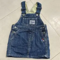 BREEZE デニム ジャンパースカート 80cm オーバーオール