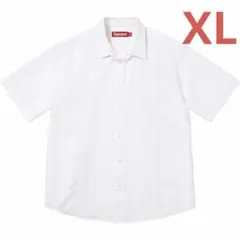 Supreme 26SS Pintuck S/S Shirt White XXL - メルカリ