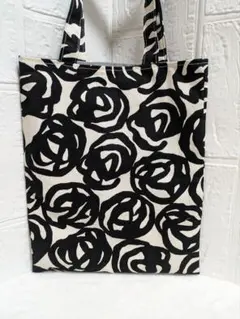 ハンドメイド【332A】バッグ ぺたんこトートバッグ エコバッグ　手提げ