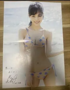 乃木坂46山下美月 2nd写真集 ヒロイン 限定ポスター 水着