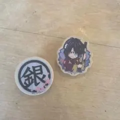 銀魂　木製クリップ　高杉晋助 ロゴ