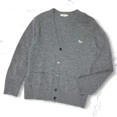 【極美品】 メゾンキツネ ニット M カーディガン Vネック カーディガン