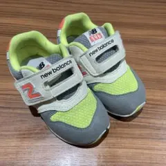 new balance 996 スニーカー グレー/イエロー/オレンジ