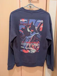 【ユニクロ✕ポケモン】ゲンガーバッグプリントトレーナー/スウェット/ポケポケ