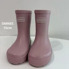 【15cm】OMNES キッズ レインブーツ ピンクのサムネイル