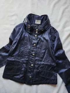 ネイビー ブルゾン