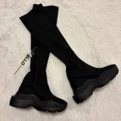 ✨人気✨【YELLO】DOUBLE SNEAKER LONG BOOTS