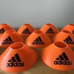 adidas マーカーコーン　10個セット 収納袋付き