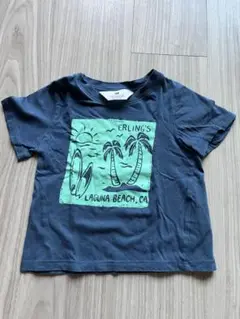 ネイビーTシャツとホワイトラグランTシャツのセット