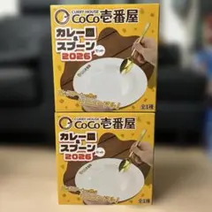 CoCo壱番屋 カレー皿＆スプーンセット 2026 2個セットのサムネイル