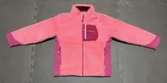モンベル 120 クリマエア ジャケット ピンク フリース