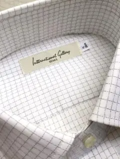 BEAMS ビームス ドレスシャツ チェック黒系　日本製【未着用品】