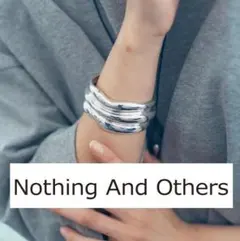 nothingandothers ナッシングアンドアザーズ バングル シルバー